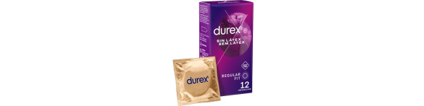 DUREX - PRESERVATIVI SENZA LATTICE 12 UNITÀ