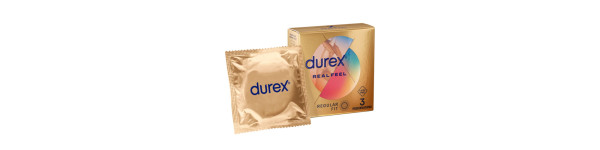 DUREX - PRESERVATIVI REAL FEEL 3 UNITÀ